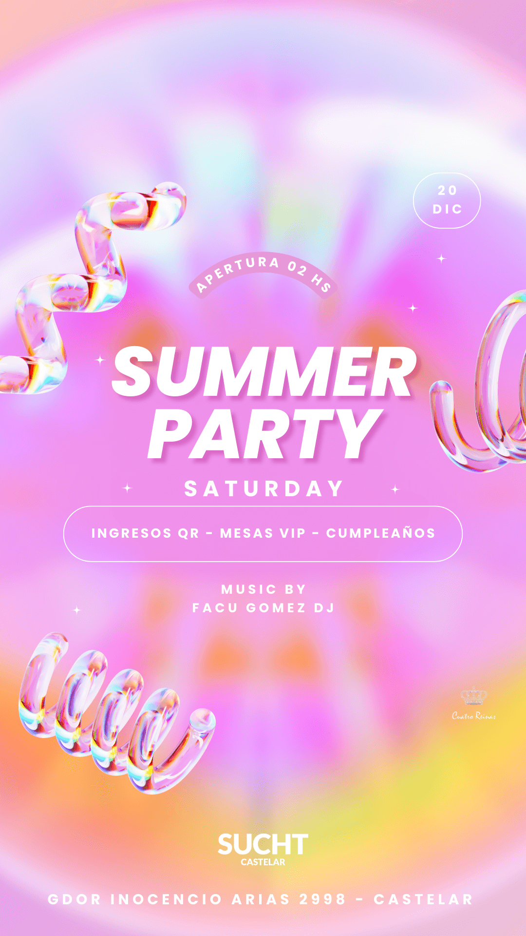 Flyer de 20.12 #SummerParty