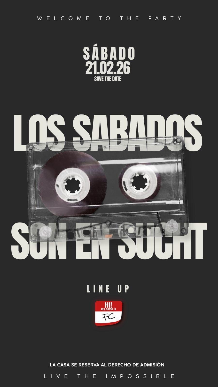 Flyer de 21.02 # Sábado de SUCHT!